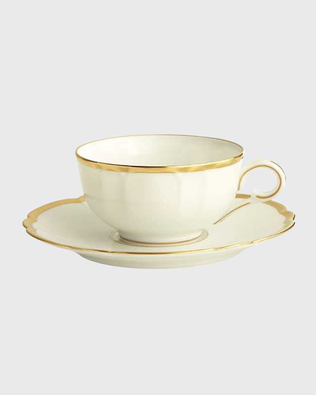 Colette Gold Cup and Saucer